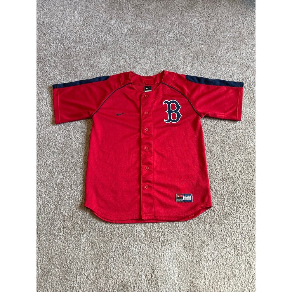 Vintage Boston Red Sox Nike Youth MLB Jersey Size Medium